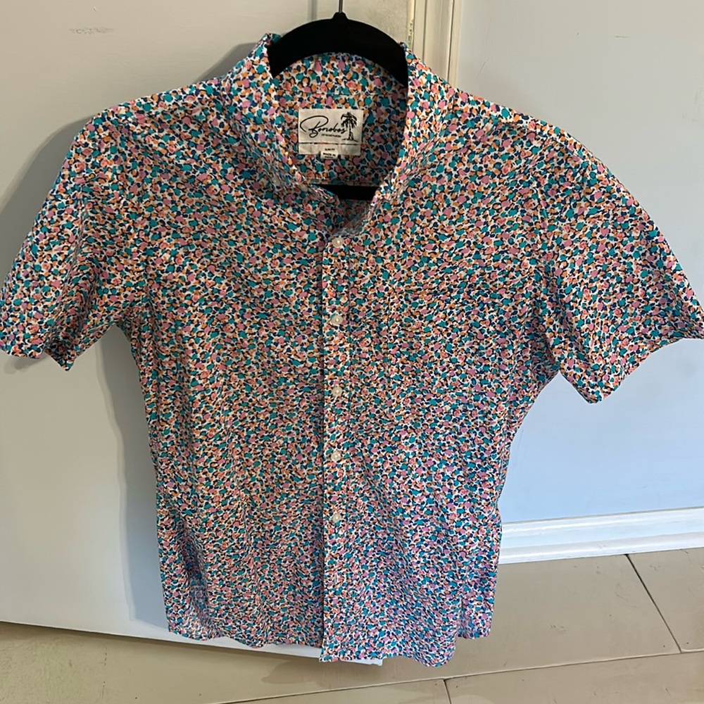 Bonobos slim fit short sleeve button down